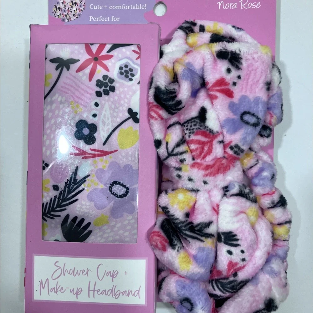 Shower Cap & Make up Headband